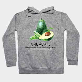 Avocado Ahyacatl in Watercolour Hoodie